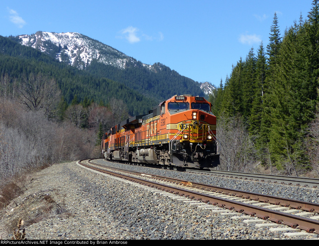 BNSF 5390 East